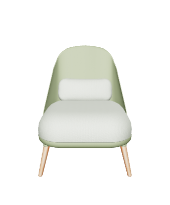 Stylish Modern Lounge Chair 3D - 3D Model