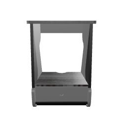 Stylish Modern Shelf Unit 3D - 3D Model