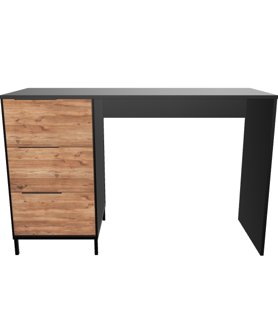 Stylish Modern Desk 3D Model - 3D Model