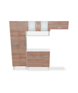 Stylish Modern Kitchen Cabinet 3D - 3D Model