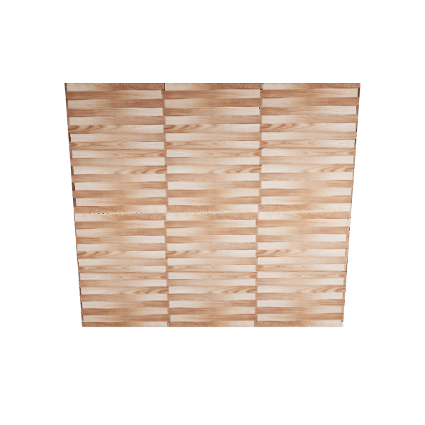 Stylish Wooden Floor Panel 3D - 3D Model