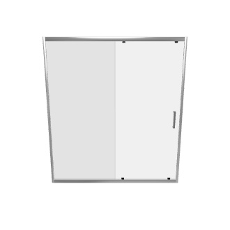 Stylish Sliding Glass Door 3D - Architectural 3D Model