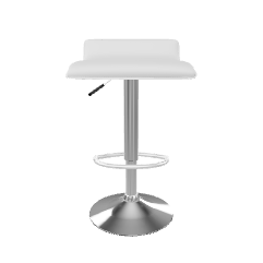 Stylish Adjustable Bar Stool 3D - 3D Model