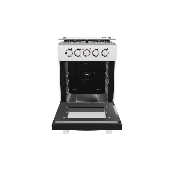 Stylish Kitchen Gas Stove Model - 3D Model