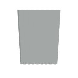 Stylized Rectangular Container 3D - 3D Model