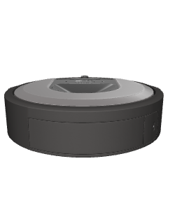 Compact Robot Vacuum Cleaner 3D - Household 3D Model