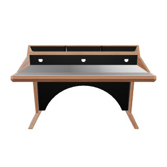 Contemporary Office Desk 3D Model - 3D Model