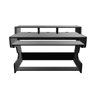 Contemporary Workspace Desk Model - 3D Model