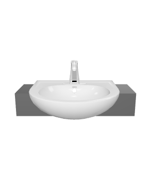 Modern Ceramic Bathroom Sink 3D - Interior 3D Model