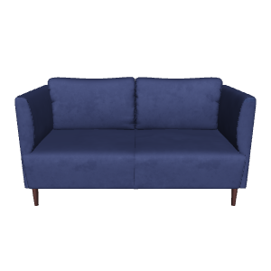 Stylish Two-Seat Sofa Model - 3D Model