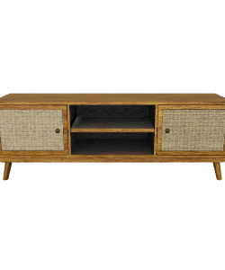 Stylish Wooden TV Stand 3D - 3D Model