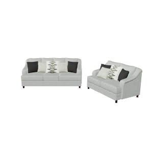 Modern Sofa Set 3D Model - 3D Model