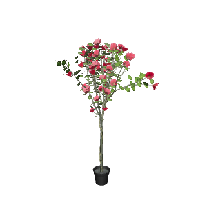Lifelike Floral Decoration Model - Plant 3D Model