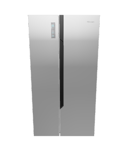 Sleek Stainless Steel Refrigerator 3D - Household 3D Model