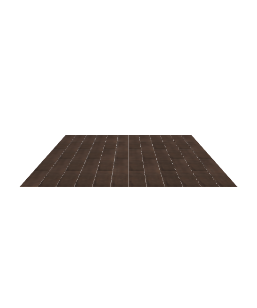 Stylish Dark Wood Flooring 3D - 3D Model