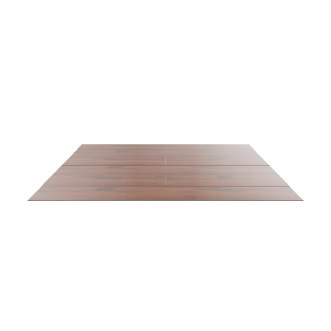 Realistic Wooden Table Model - 3D Model