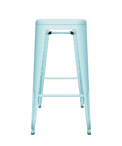 Stylish Minimalist Bar Stool 3D - 3D Model