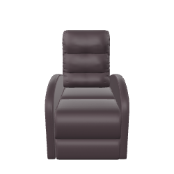 Stylish Reclining Chair Model - 3D Model