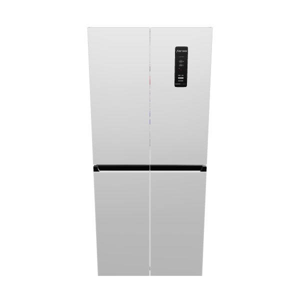 Sleek Modern Refrigerator 3D Model - 3D Model