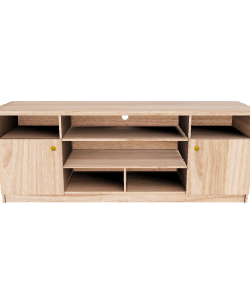 Contemporary Wooden TV Stand Model - Furniture 3D Model