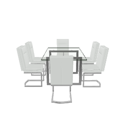 Stylish Conference Table Model - 3D Model
