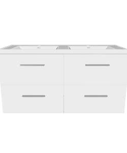 Contemporary Double Sink Vanity Model - 3D Model