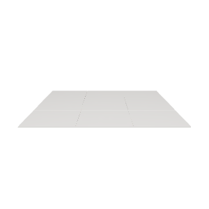 Minimalist White Floor Panel 3D - 3D Model