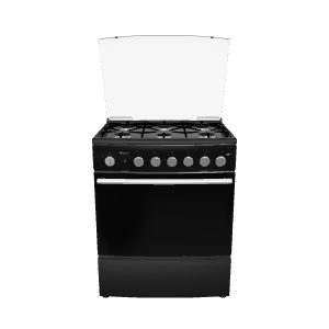 Realistic Gas Range 3D Model - 3D Model