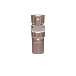 Stylish Metallic Water Dispenser 3D - 3D Model