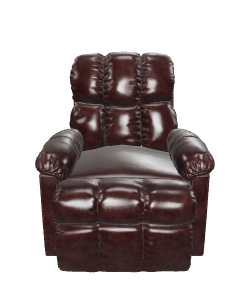 Luxurious Recliner Armchair 3D - Furniture 3D Model