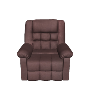Comfortable Reclining Armchair Model - 3D Model