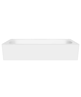 Sleek Modern Bathtub 3D Model - 3D Model