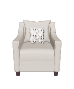 Stylish Modern Accent Chair 3D - 3D Model