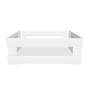 Stylish Wooden Crate Model - Furniture 3D Model