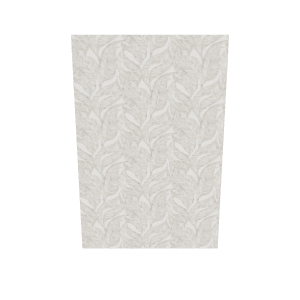 Elegant Leaf Pattern Wall Model - 3D Model