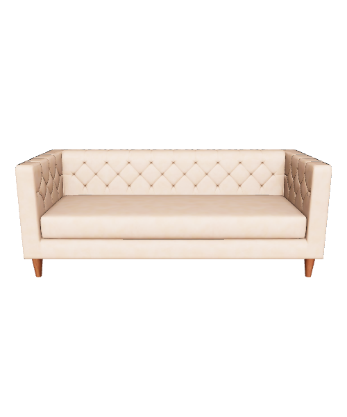 Stylish Modern Sofa 3D Model - 3D Model