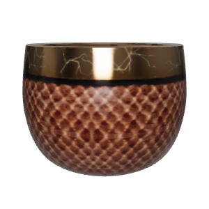 Stylized Decorative Container Model - Household 3D Model