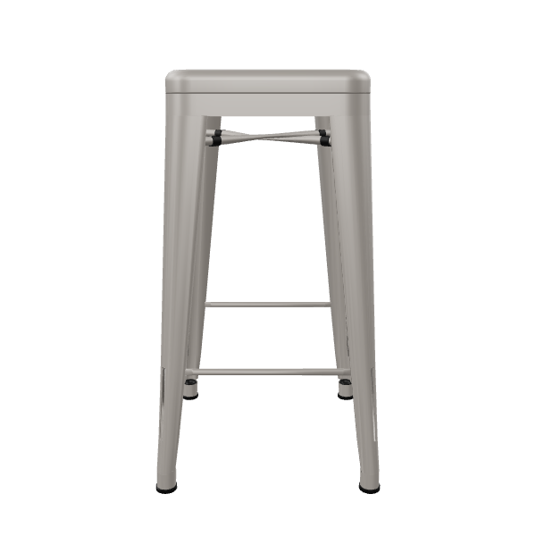 Industrial Metal Bar Stool 3D - 3D Model