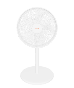 Stylish White Standing Fan 3D - Household 3D Model