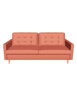 Stylish Modern Fabric Sofa 3D - 3D Model