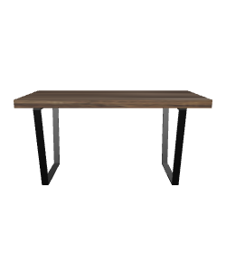 Stylish Wooden Office Table 3D - 3D Model