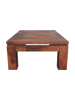 Rustic Wooden Coffee Table Model - 3D Model
