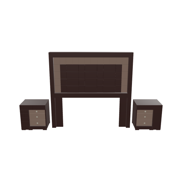 Modern Bedroom Furniture Set 3D - 3D Model