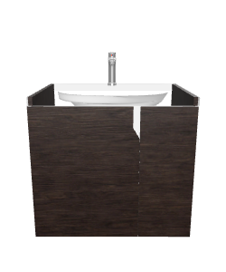 Modern White Bathroom Vanity 3D - Interior 3D Model