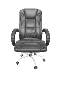Ergonomic High-Back Office Chair 3D Model - 3D Model