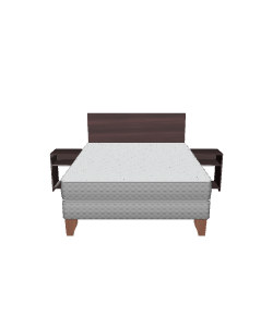 European Bed Apolo 3D Model - 3D Model