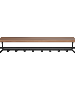 Elegant Wooden Bench Model - 3D Model