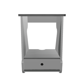 Stylish Modern Side Table Model - 3D Model