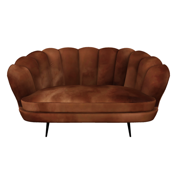 Stylish Love Seat 3D Model - 3D Model