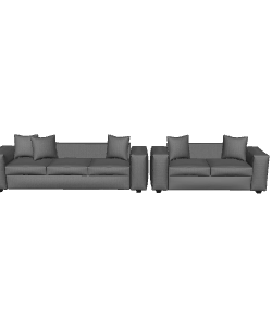 Contemporary Modular Sofa Set 3D Model - 3D Model